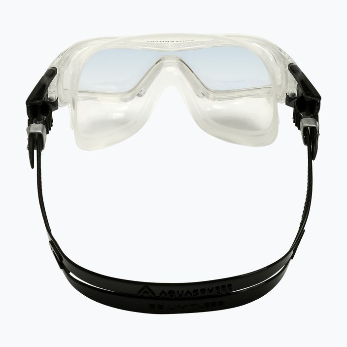 Mască de înot Aquasphere Vista Pro transparentă/neagră/oglindă irizată MS5040001LMI 9