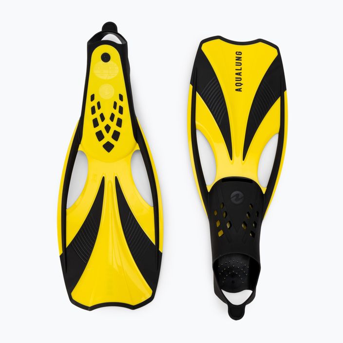 Set de snorkeling Aqualung Compass negru/galben SR4110107S 7