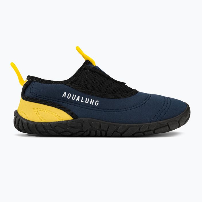 Aqualung Beachwalker Xp pantofi de apă albastru marin și galben FM15004073637 2