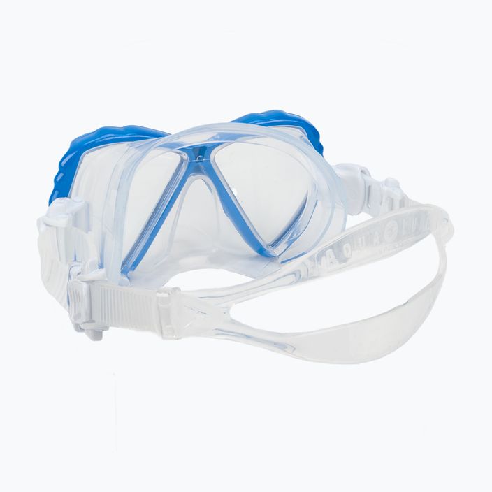 Mască de scufundări pentru copii Aqualung Cub transparent/albastru MS5540040 4