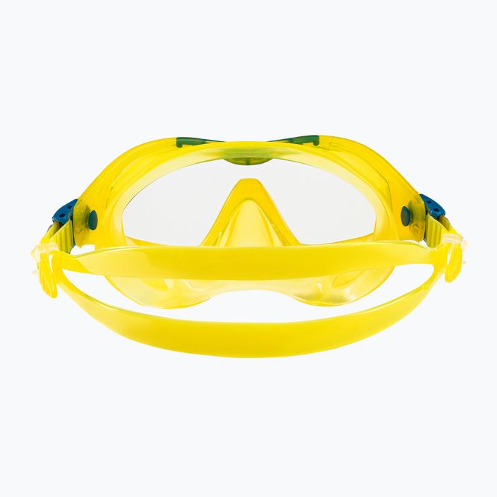 Mască de scufundări pentru copii Aqualung Mix galben/petrol MS5560798S 5