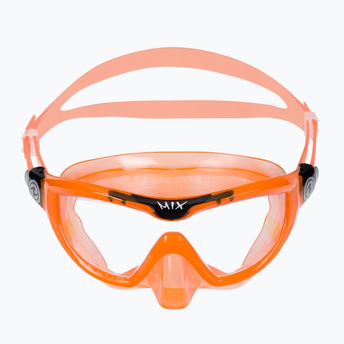 Mască de scufundări pentru copii Aqualung Mix portocaliu/negru MS5560801S 2
