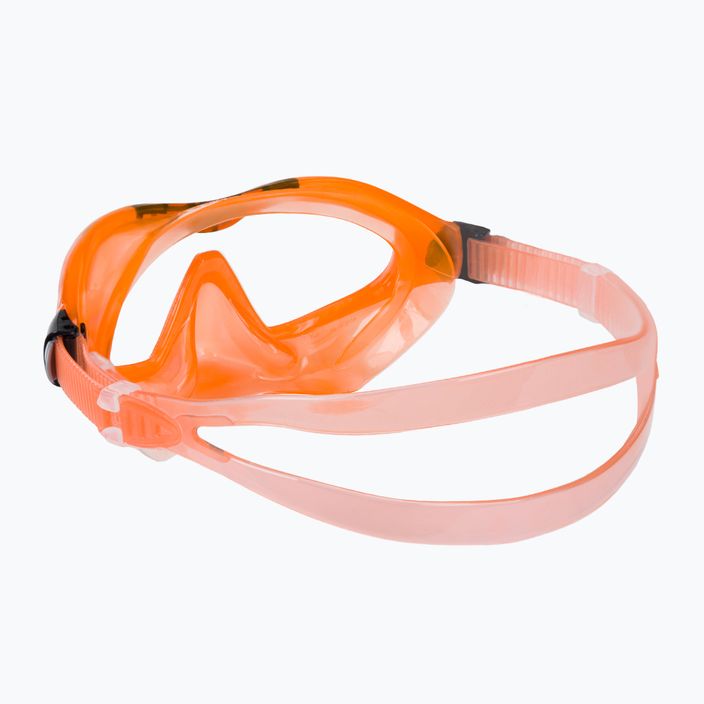 Mască de scufundări pentru copii Aqualung Mix portocaliu/negru MS5560801S 4