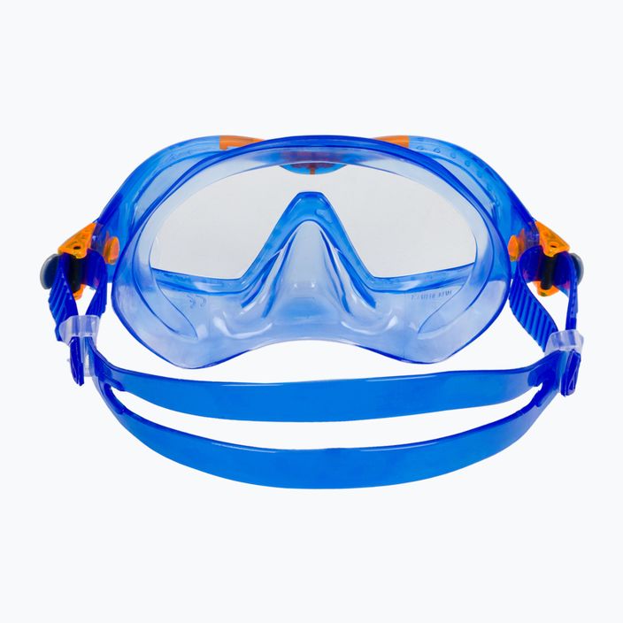 Mască de scafandru pentru copii Aqualung Mix albastru/portocaliu MS5564008S 5
