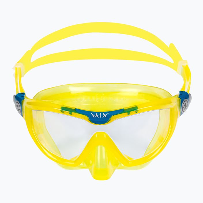 Aqualung Mix Kit de snorkel pentru copii Mască + Snorkel galben/albastru SC4250798 3