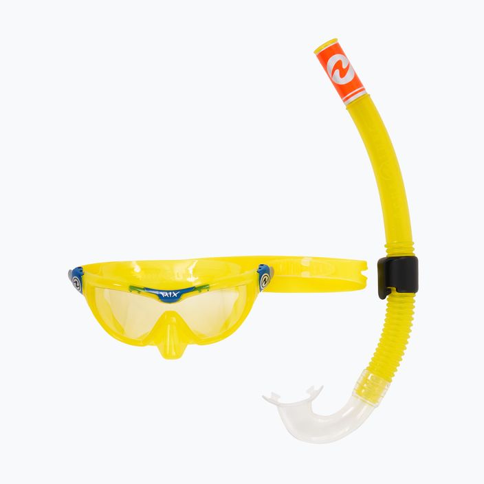 Aqualung Mix Kit de snorkel pentru copii Mască + Snorkel galben/albastru SC4250798 10