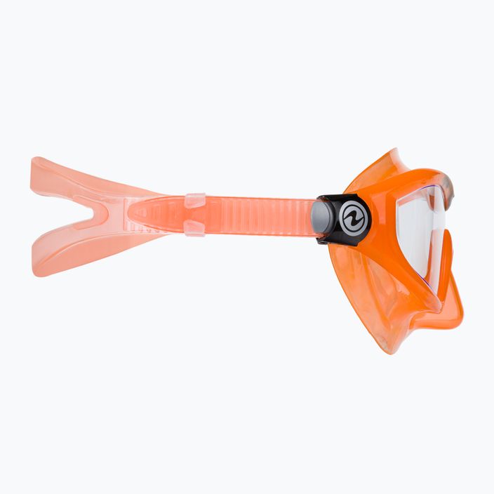 Aqualung Mix Kit Snorkel pentru copii Mască + Snorkel Orange SC4250801S 4