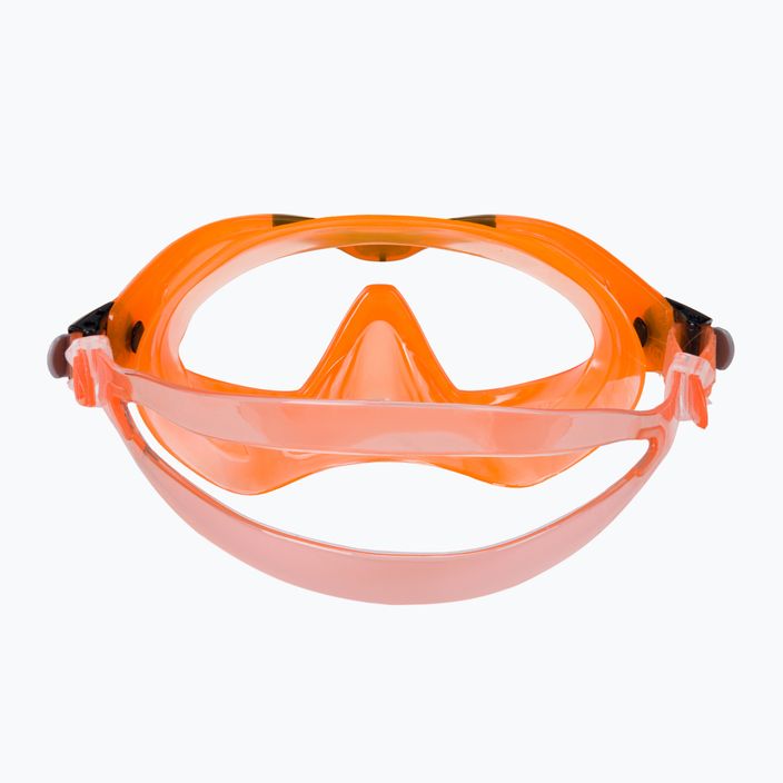 Aqualung Mix Kit Snorkel pentru copii Mască + Snorkel Orange SC4250801S 6