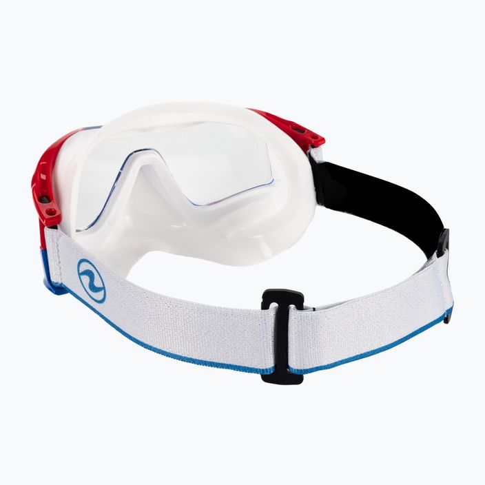 Aqualung Vita Combo Snorkelling Kit Mască + Snorkel alb și negru SC4260901 5