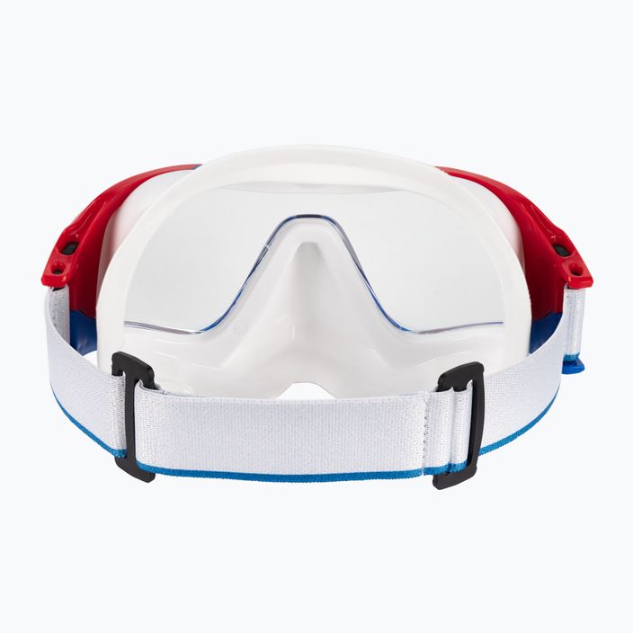 Aqualung Vita Combo Snorkelling Kit Mască + Snorkel alb și negru SC4260901 6