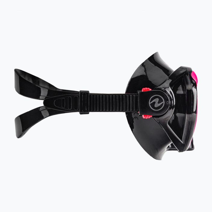 Aqualung Hawkeye mască de scufundări negru/roz MS5570102 3