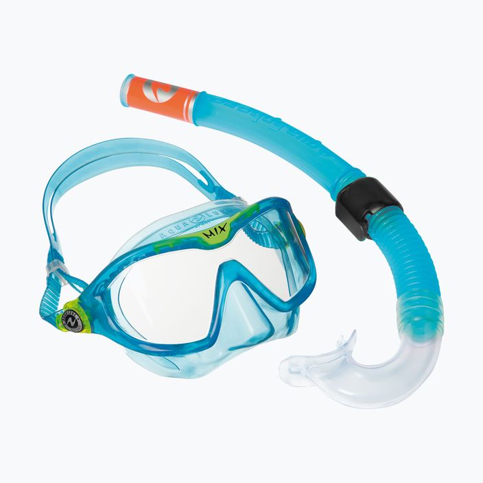 Aqualung Combo Mix.A kit de snorkel pentru copii albastru SC4254131S 10