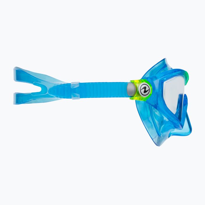 Mască de scufundări pentru copii Aqualung Mix light blue/blue green MS5564131S 3
