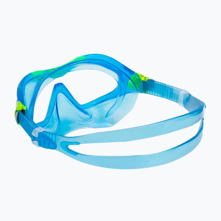 Mască de scufundări pentru copii Aqualung Mix light blue/blue green MS5564131S 4