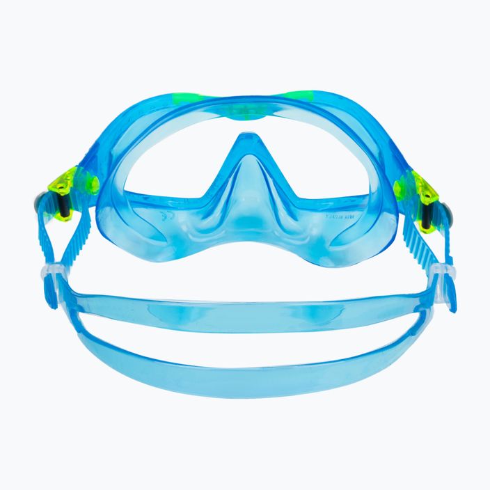 Mască de scufundări pentru copii Aqualung Mix light blue/blue green MS5564131S 5