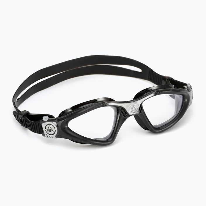 Aquasphere Kayenne negru / argintiu / lentile clare ochelari de înot EP3140115LC 6