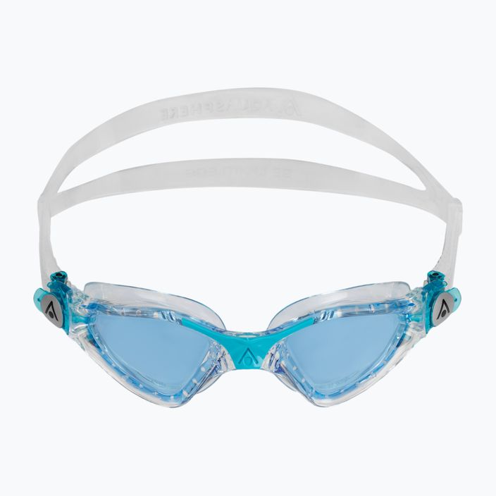 Ochelari de înot pentru copii Aquasphere Kayenne transparent / turcoaz EP3190043LB 2