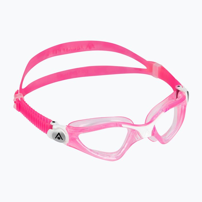 Ochelari de înot pentru copii Aquasphere Kayenne roz / alb / lentile transparente EP3190209LC