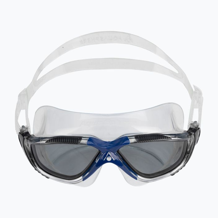 Mască de înot Aquasphere Vista transparentă/gri închis/fumurie MS5600012LD 2
