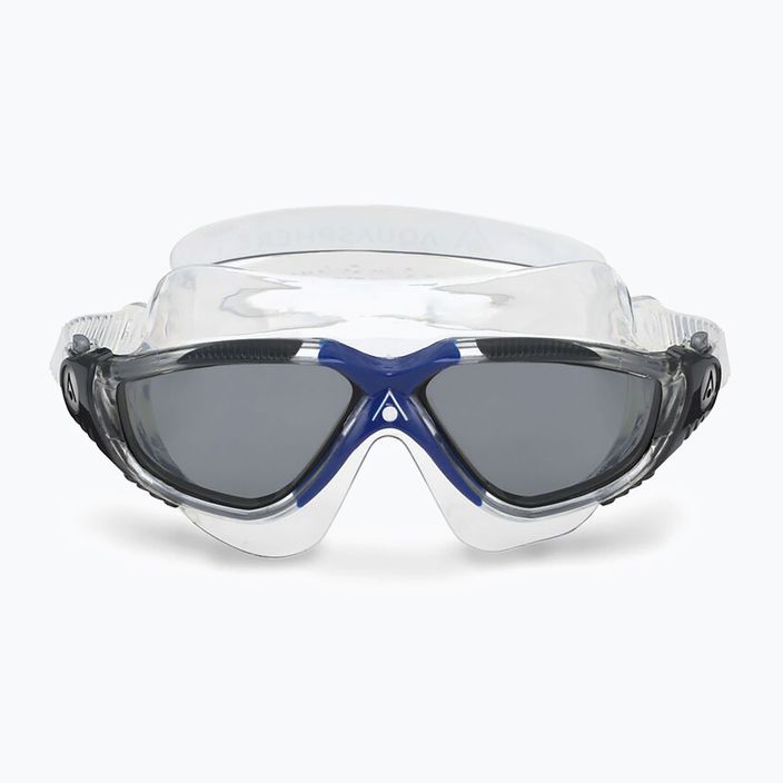 Mască de înot Aquasphere Vista transparentă/gri închis/fumurie MS5600012LD 6