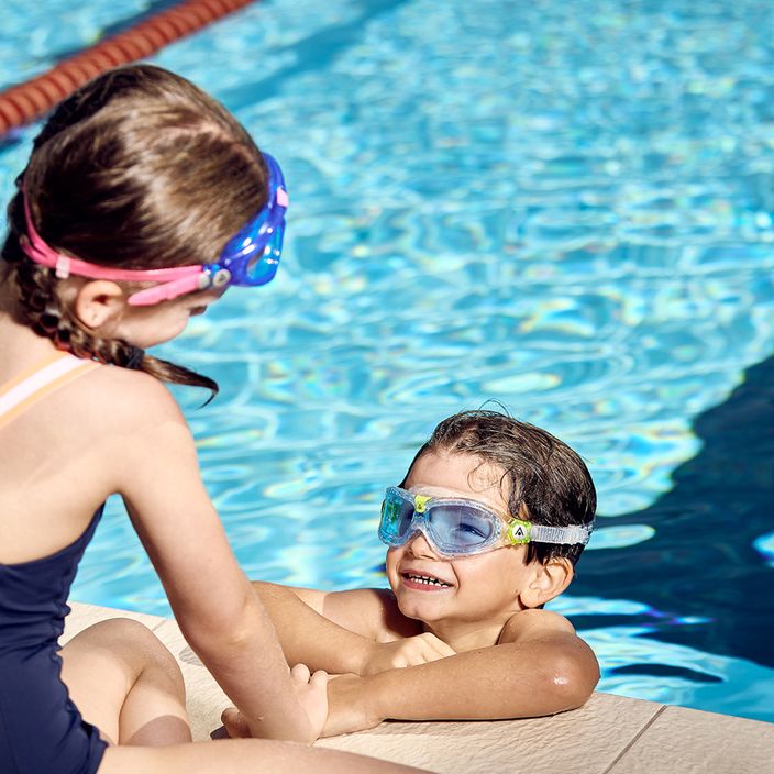 Mască de înot pentru copii Aquasphere Seal Kid 2 roz/roz/clară MS5614002LC 6