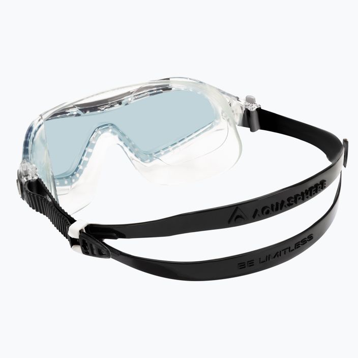Mască de înot Aquasphere Vista XP transparentă/neagră MS5640001LD 4