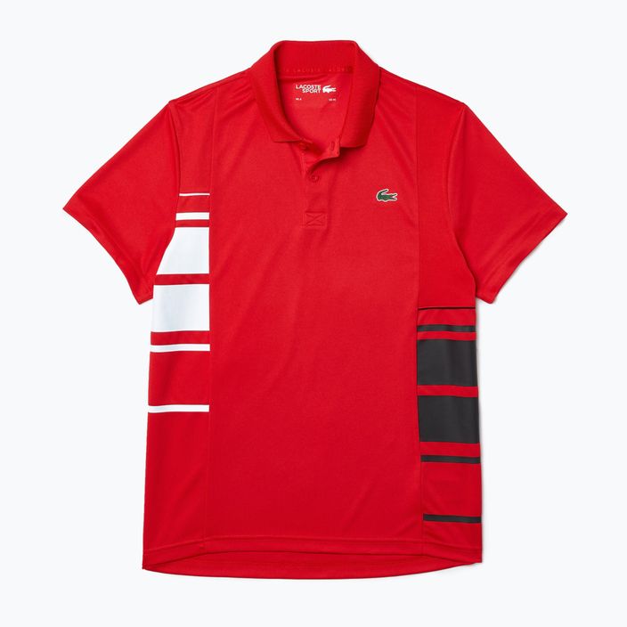 Tricou polo pentru bărbați Lacoste roșu DH0866