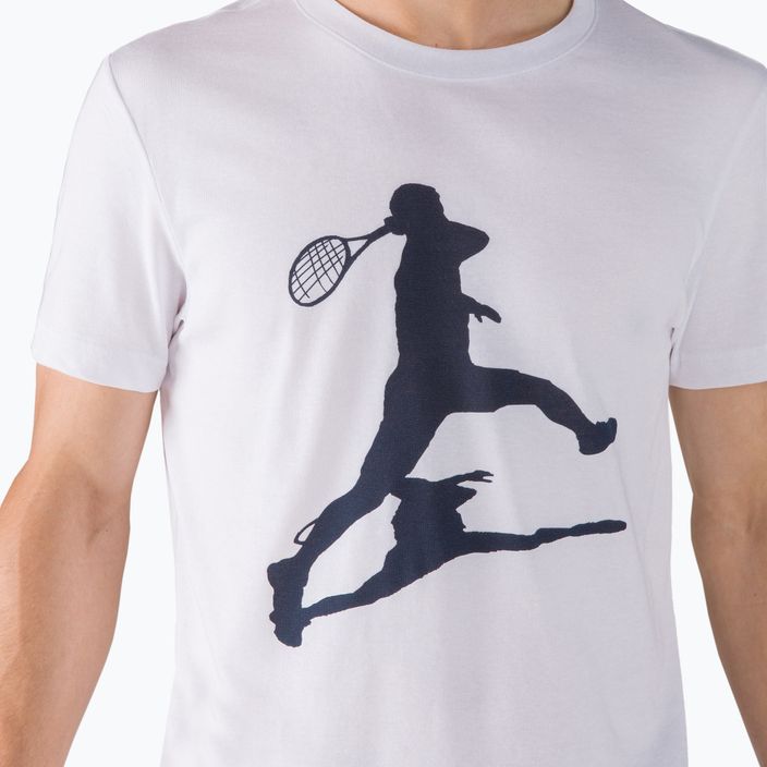 Tricou de tenis pentru bărbați Lacoste 001 alb TH6661 4