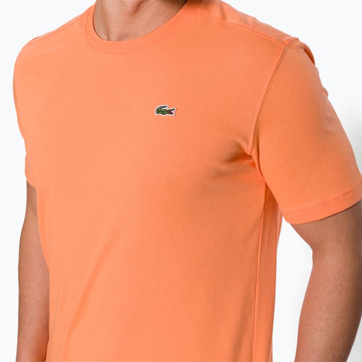 Tricoul de tenis Lacoste pentru bărbați, portocaliu TH7618 4
