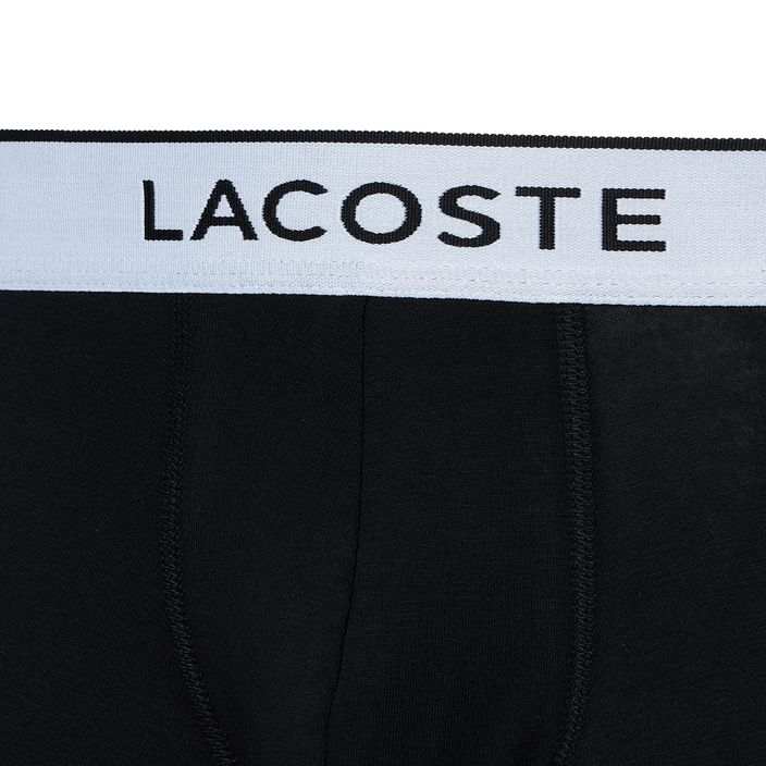 Boxeri pentru bărbați Lacoste 5H8385 3 pary black 4