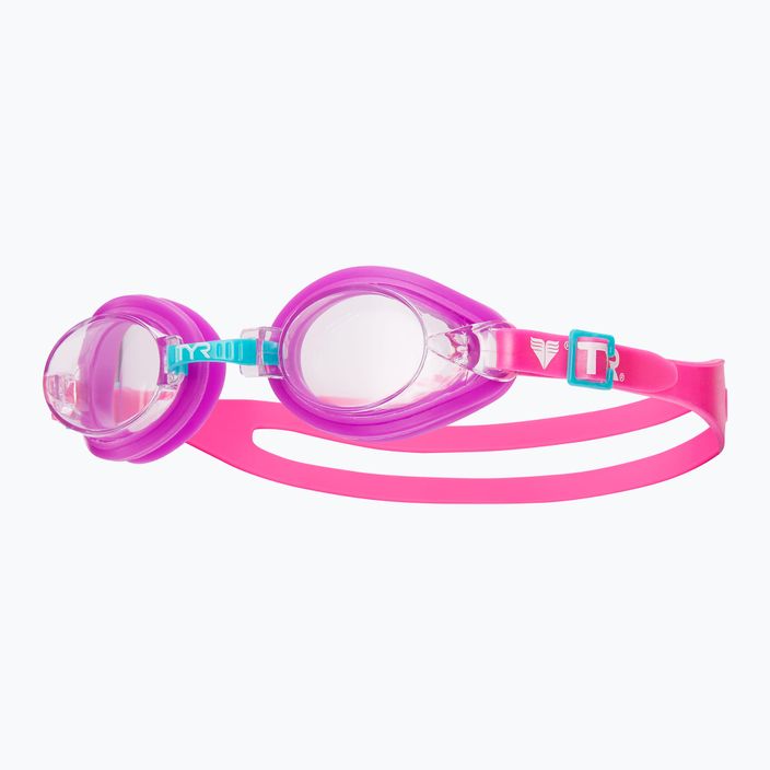 Ochelari de înot TYR Qualifier clear/purple/pink 6