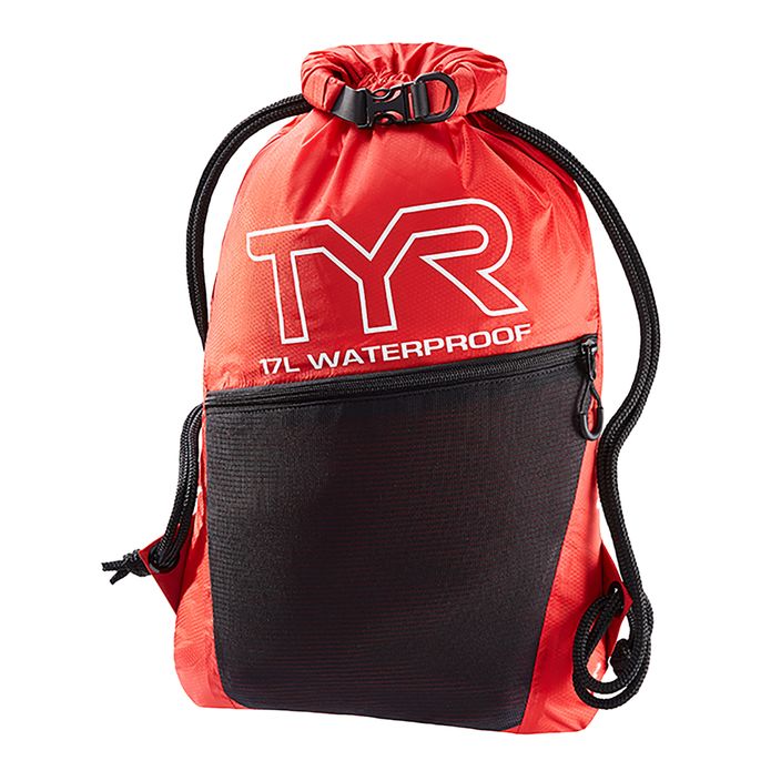 Rucsac de înot TYR Alliance Waterproof Sackpack 17 l red 2