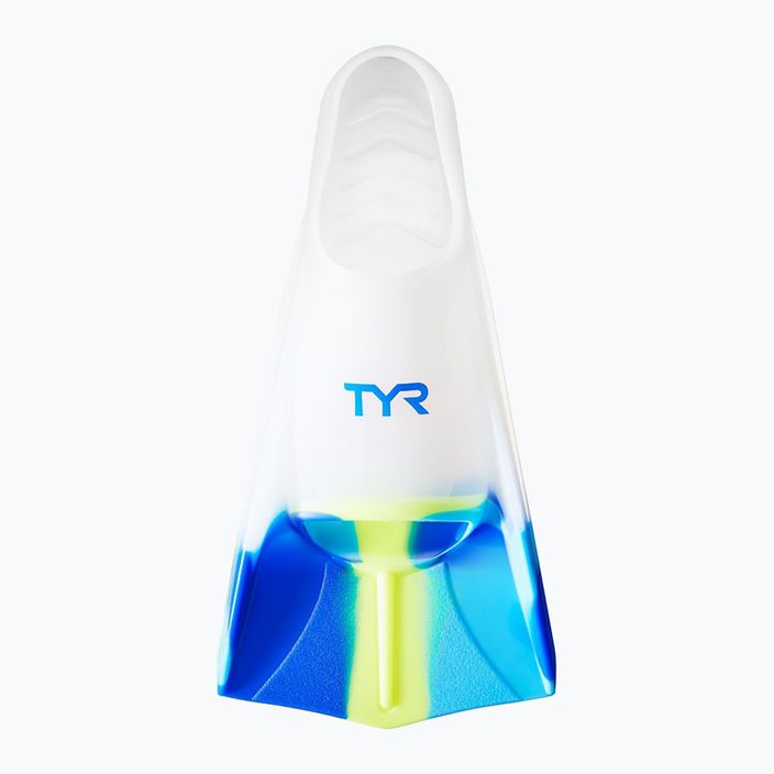 Aripioare de înot TYR Stryker Silicone alb-colorate LFSTRKR 5