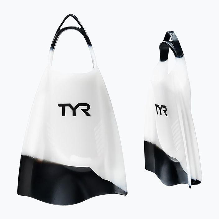 Aripioare de înot TYR Hydroblade alb-negre LFHYD 5