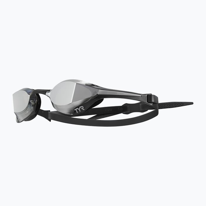 Ochelari de înot TYR Tracer-X Elite Mirrored negri  LGTRXELM_043 8