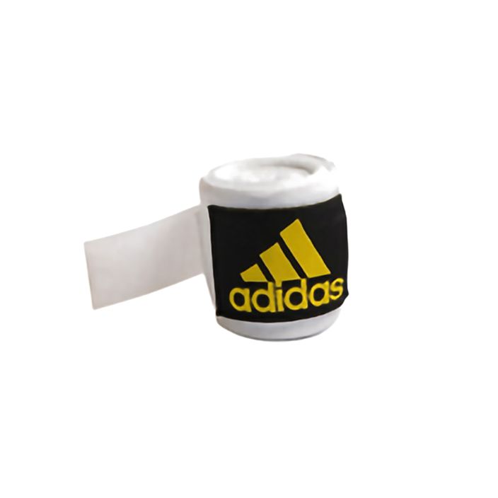 Bandaje de box  adidas 255 cm white/yellow 2