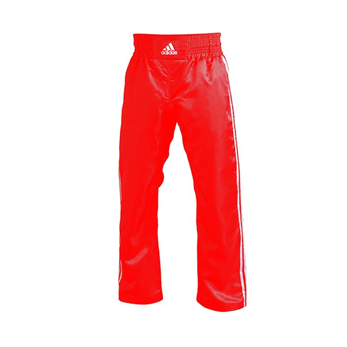 Pantaloni de taekwondo adidas ADIPFC01 red 2