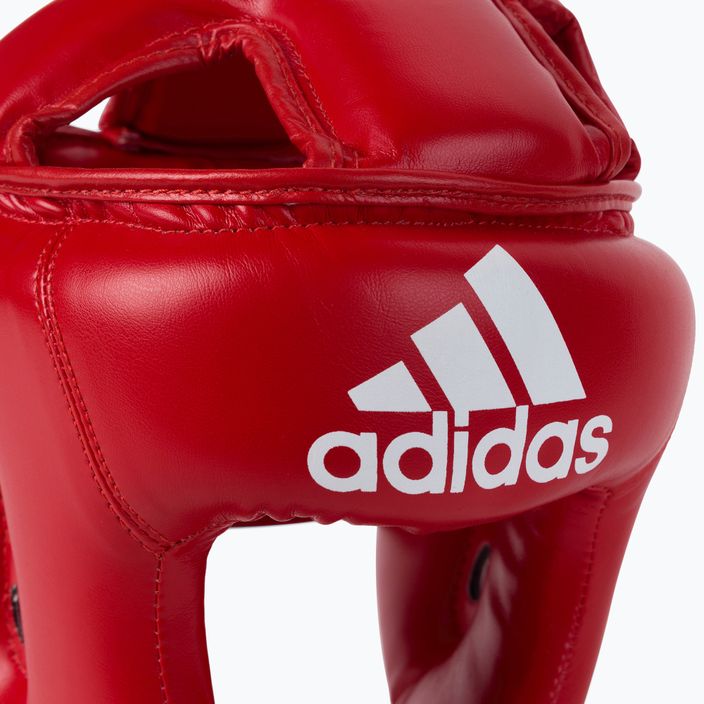 Cască de box adidas Rookie roșu ADIBH01 4