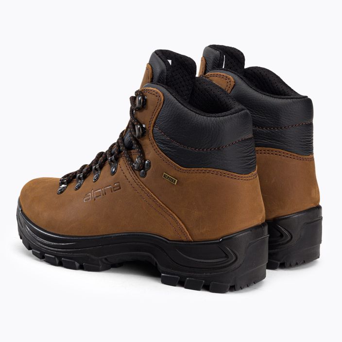 Pantofi de trekking pentru femei Alpina Tundra brown 3