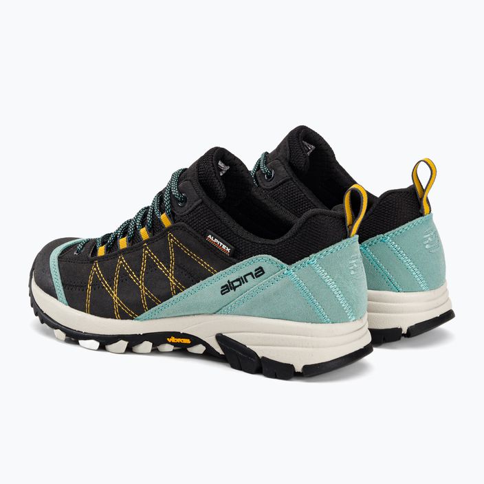 Pantofi de trekking pentru femei Alpina Glacia opal blue/black 3