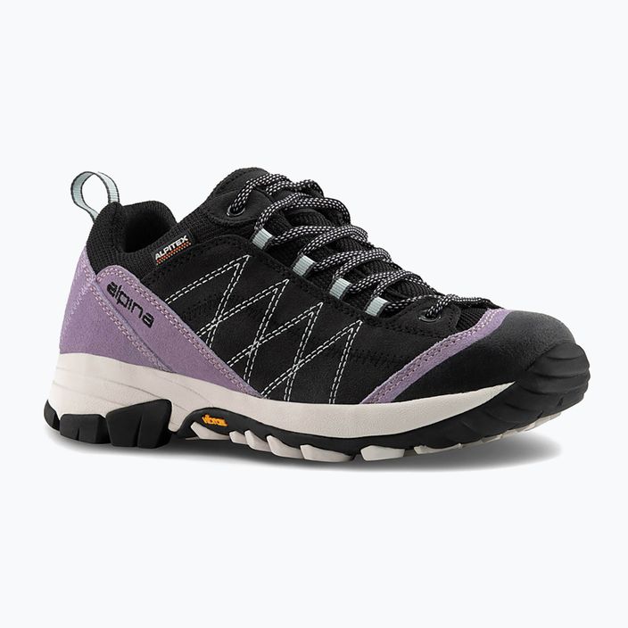 Pantofi de trekking pentru femei Alpina Glacia lavander/black 10