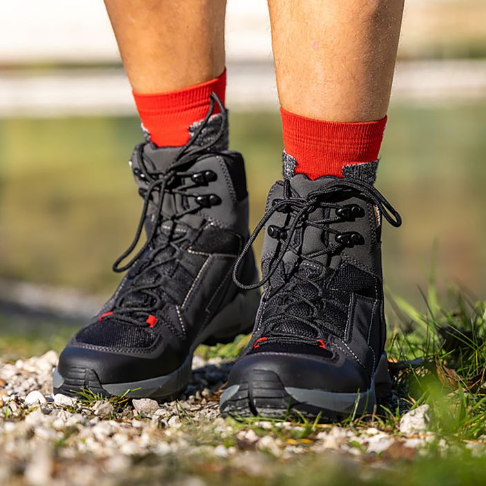 Cizme de trekking pentru bărbați Alpina Tracker Mid black/grey 16
