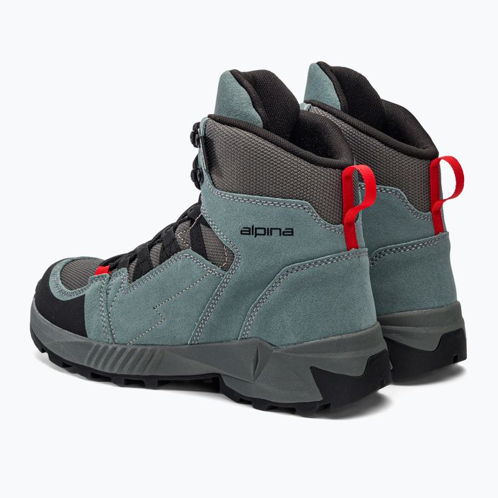 Pantofi de trekking pentru femei Alpina Tracker Mid stormy sea 3