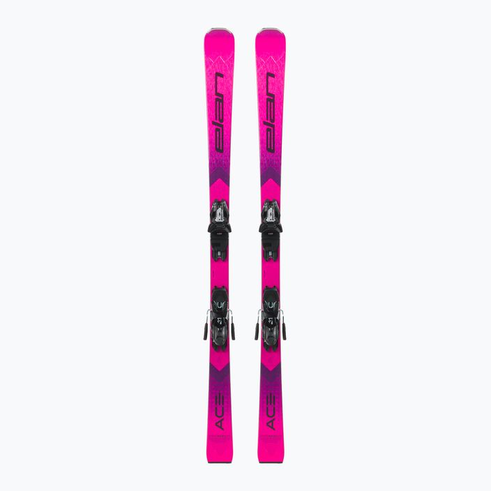 Schi alpin pentru femei Elan Ace Speed Magic PS + ELX 11 roz ACAHRJ21