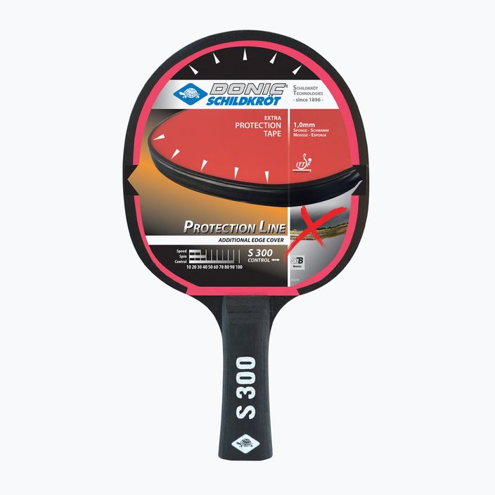 Rachetă de tenis de masă DONIC Protection Line roșu S300 703054 8