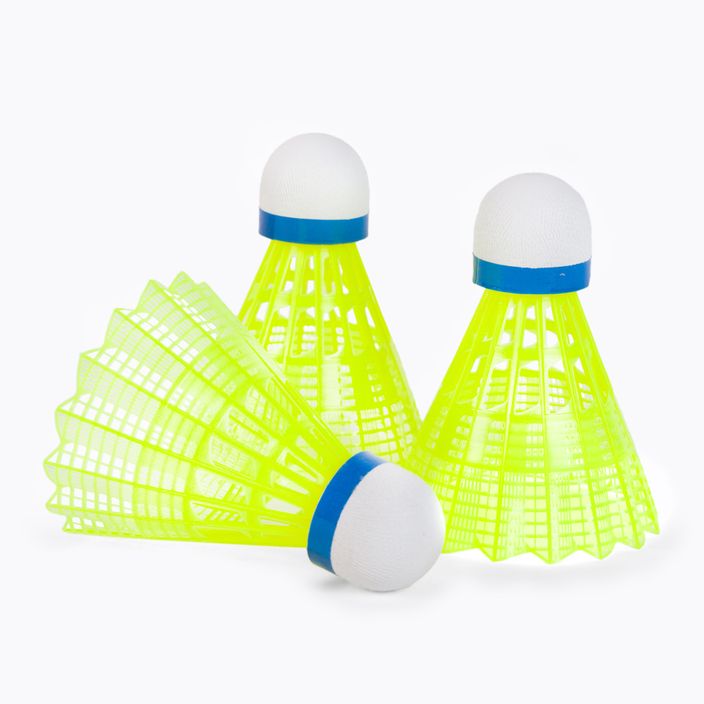 Sunflex Nylon Badminton Darts 3XY 3 buc. galben 53559 2