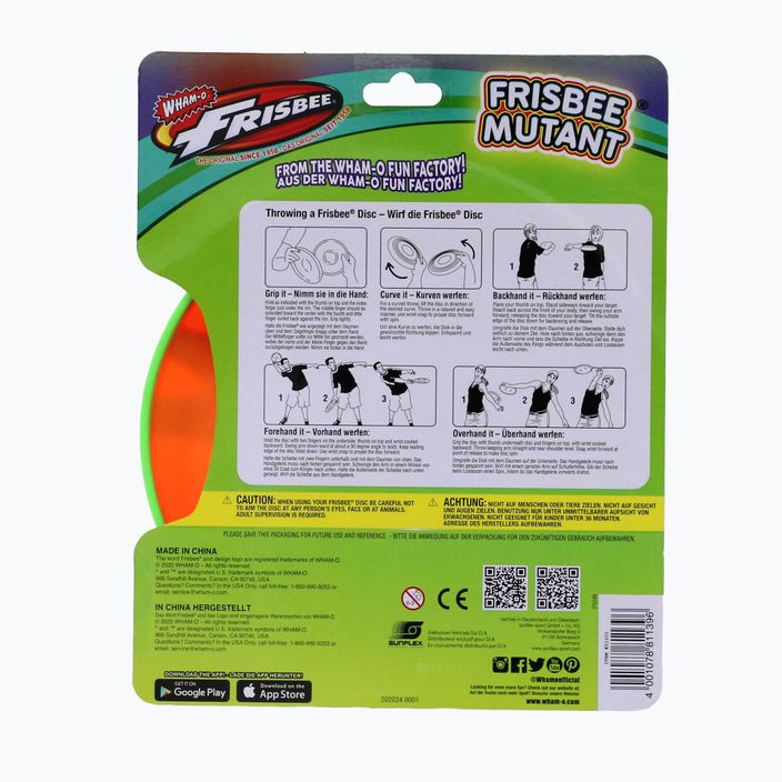 Frisbee Sunflex Mutant portocaliu 81139 4