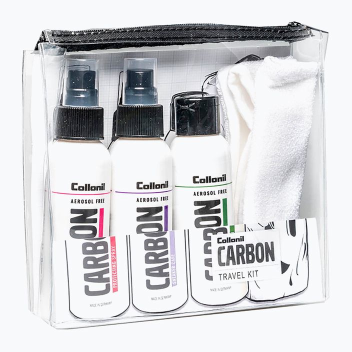 Set pentru îngrijirea încălțămintei Collonil Carbon Lab Travel Kit 3