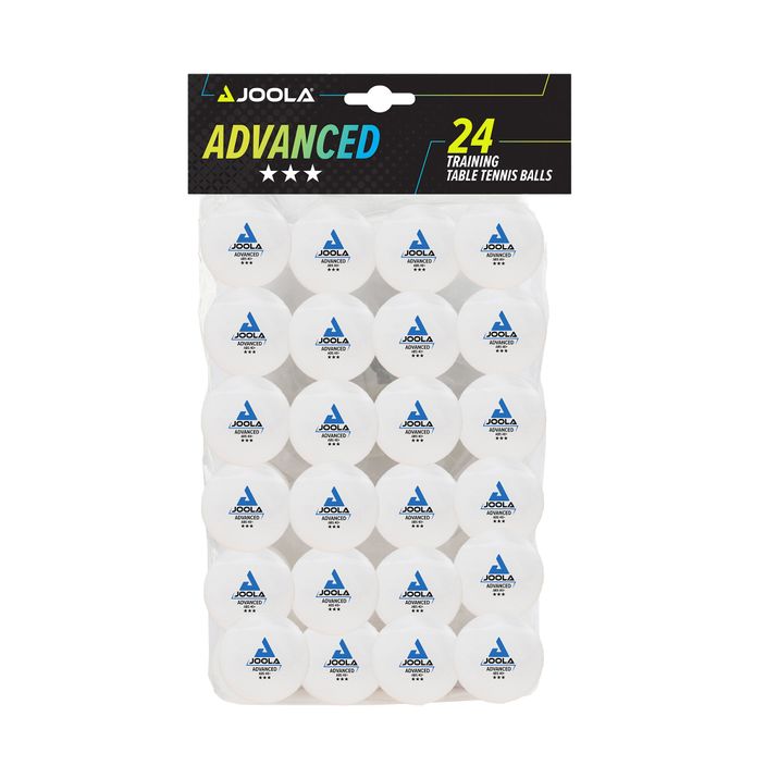JOOLA Advanced Training 40+ mingi de tenis de masă 24 buc alb 2