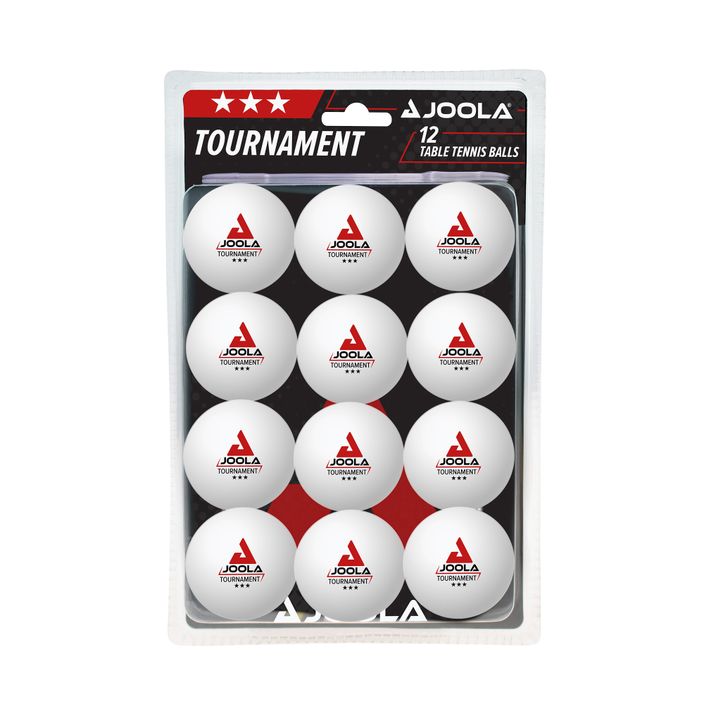 JOOLA Tournament mingi de tenis de masă 40+ 12 buc. alb 2